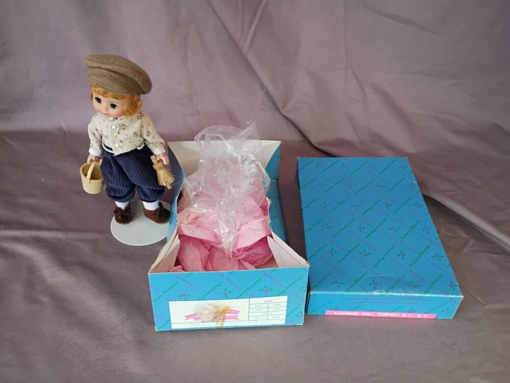 Vintage Madame Alexander Tom Sawyer Doll #491 with Original Box